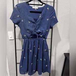 Cute mini pocket dress